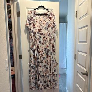 Torrid tropical maxi dress